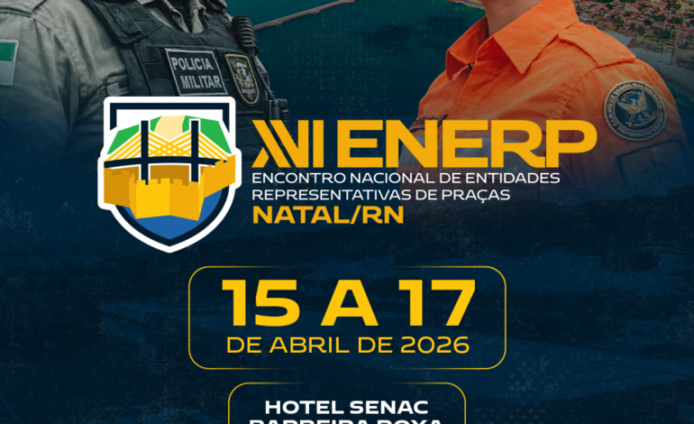  Natal recebe XVI ENERP de 15 a 17 de abril